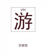 游姓男孩起名_姓游男孩名字大全