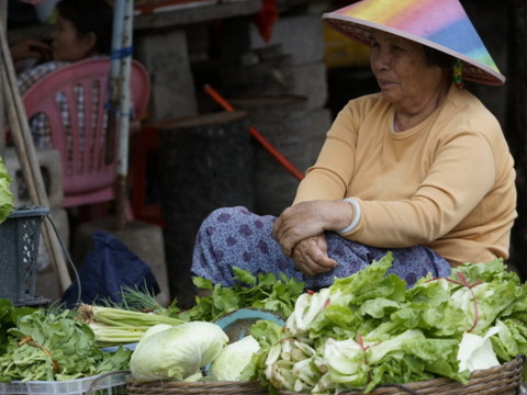 梦见别人卖菜